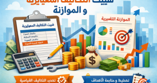 التكاليف المعيارية و الموازنه,تكاليف,محاسب تكاليف , موزنات تقديريه, موزنات , تخطيط , COST