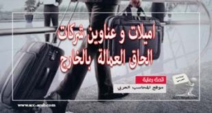 اميلات و عناوين شركات الحاق العمالة المصرية بالخارج